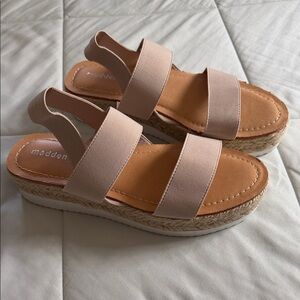 Madden Girl Blush Platform Sandals